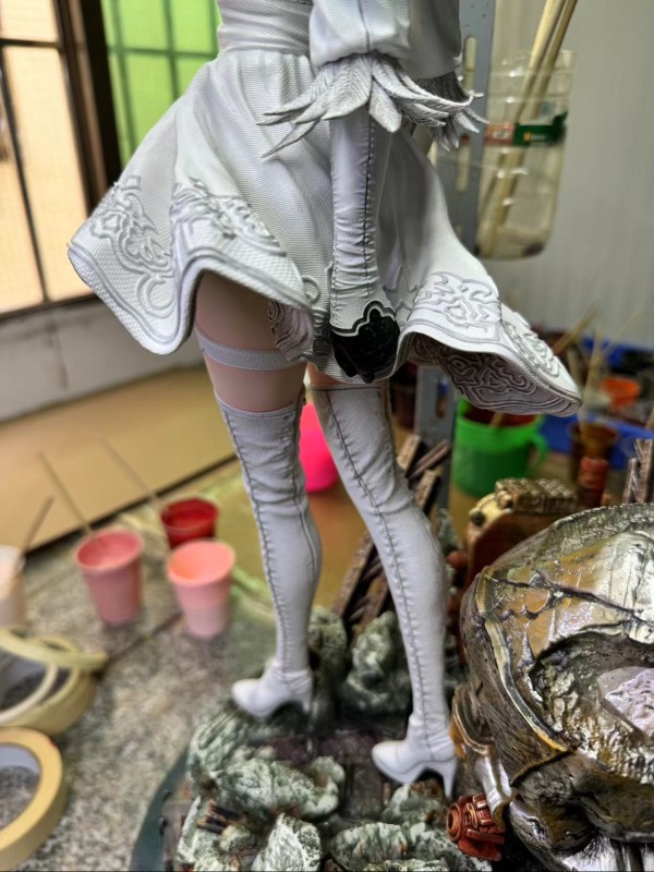 Imagination studio X Red Peach A NieR:Automata 2B Hot Sexy 1/4 Statue